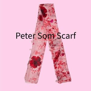 🌺Beautiful Pink Scarf w/ Pink Tassels by Peter Som🌺